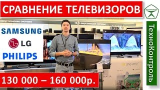 Видео Обзор Ultra HD телевизоров LG, Samsung, Philips до 160 000р. 