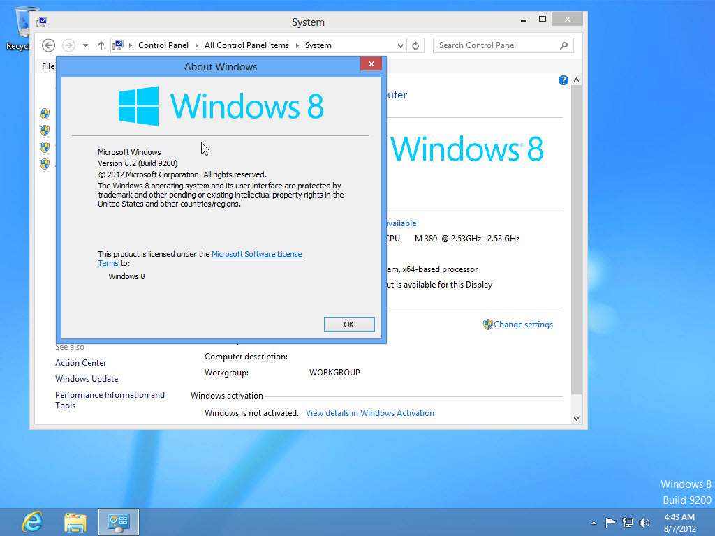 Убрать надпись windows. Виндовс 8 9200. Виндовс 8 build 9200. Windows 8 2012. Windows 8 build 9200 активатор.