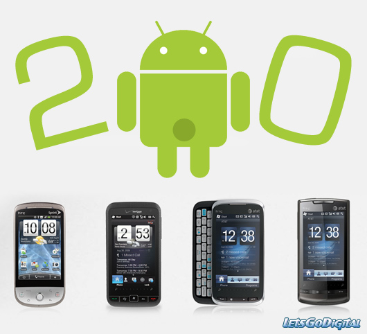 Android 2.0. Андроид 2cd.