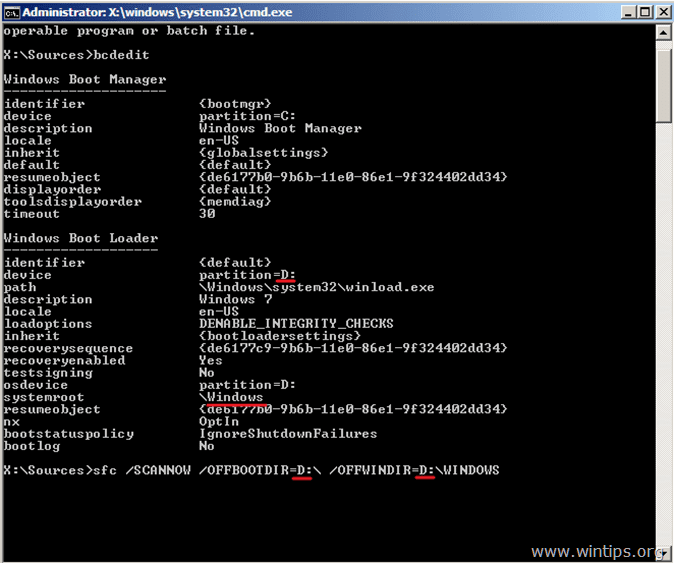 Системные файлы windows. Команда SFC /scannow offbootdir. Winload.exe. SFC /scannow /offbootdir=c:\ /offwindir=c:\Windows. SFC offwindir.