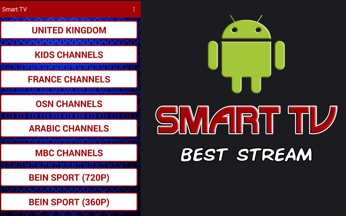 Iptv apk. Smart IPTV APK. Stream APK. Turkish Bein Stream APK.