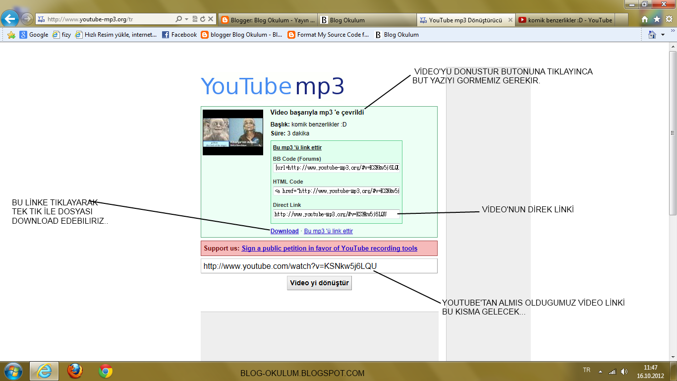 Mp3 from youtube