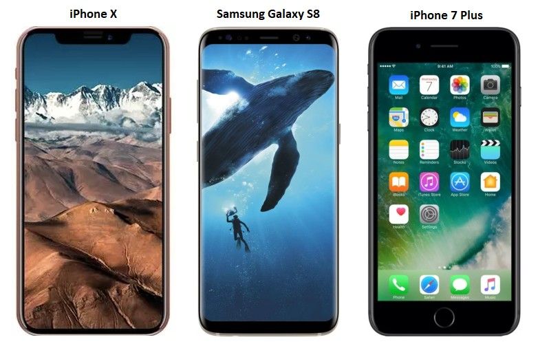 Сравнение айфона 15 и самсунг с 24. Iphone Samsung s8 Plus. Samsung Galaxy s8 iphone. Samsung s8 iphone 7 Plus. Iphone 8s Plus.