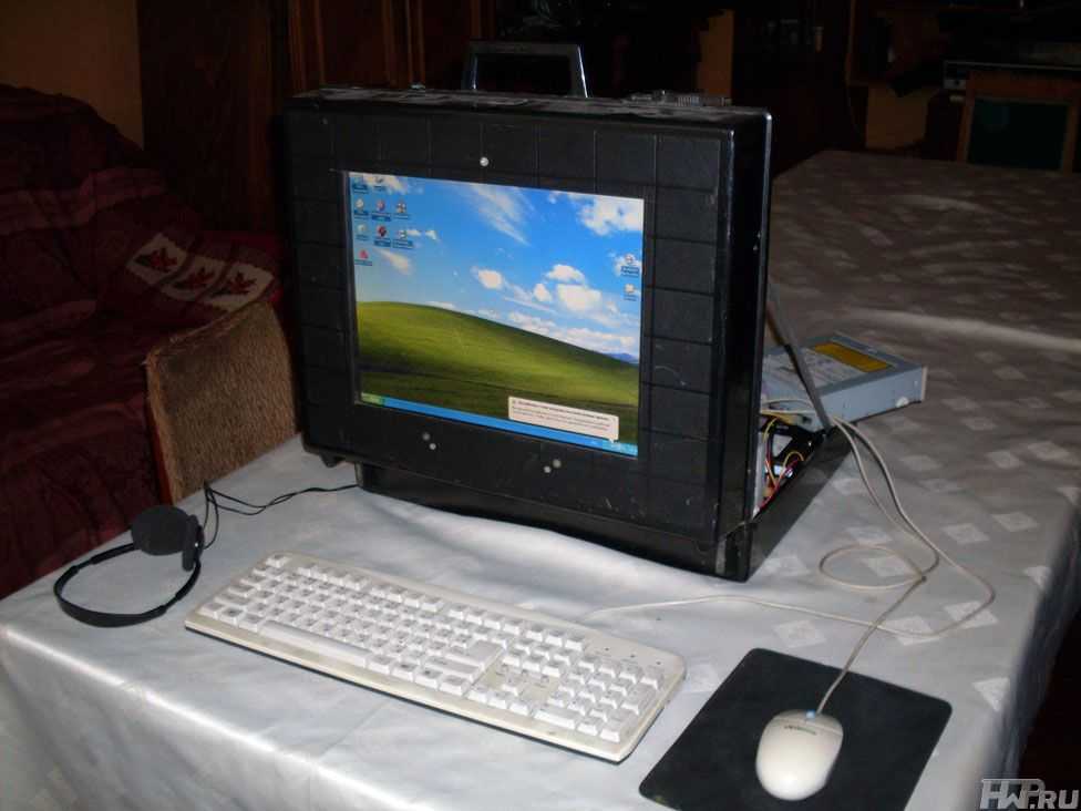 Самодельный ноутбук. Старый монитор от компьютера. Системный блок из ноутбука. Стационарный компьютер из ноутбука. Системный блок из старого ноутбука.
