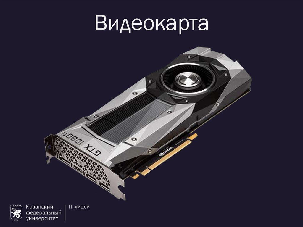 Виды видеокарт. Видеокарта для презентации. Флешка в виде видеокарты GTX 1080. Видеокарта вид сверху.