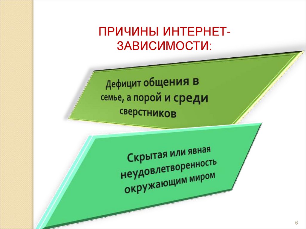 Интернет причины