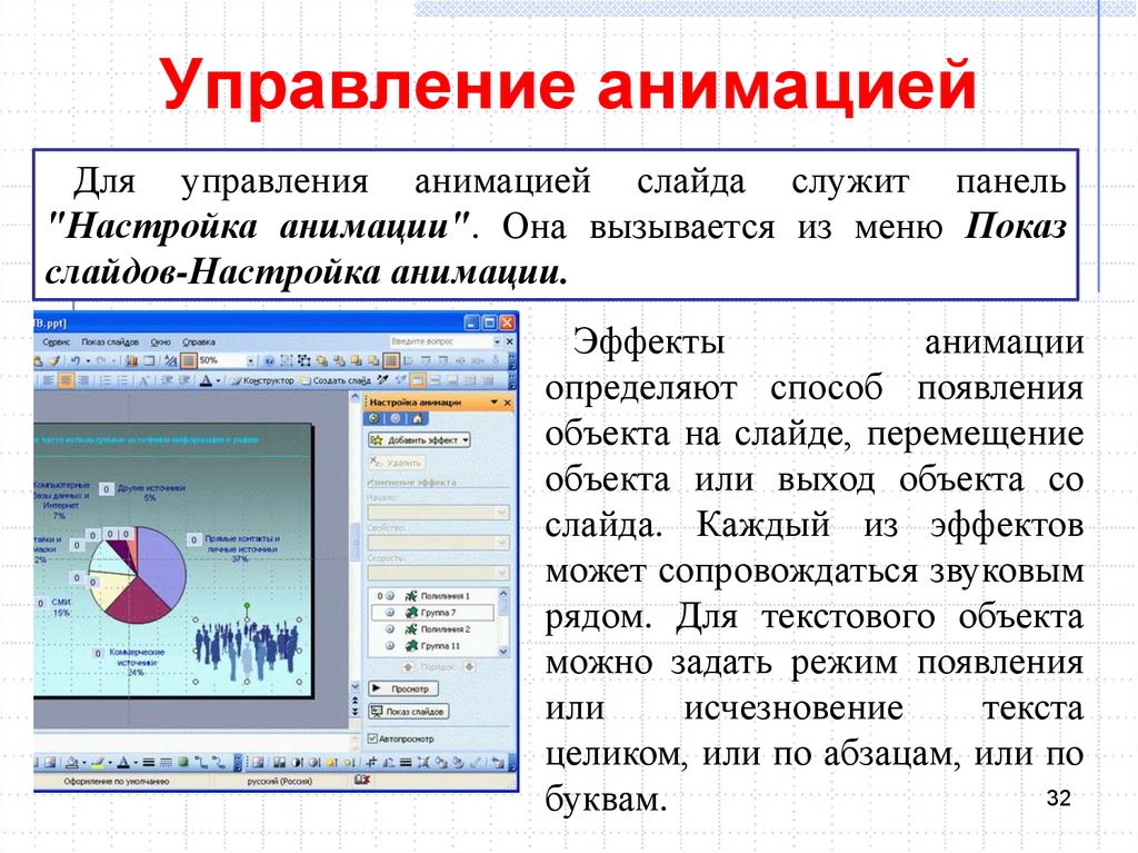 Демонстрация презентации в powerpoint