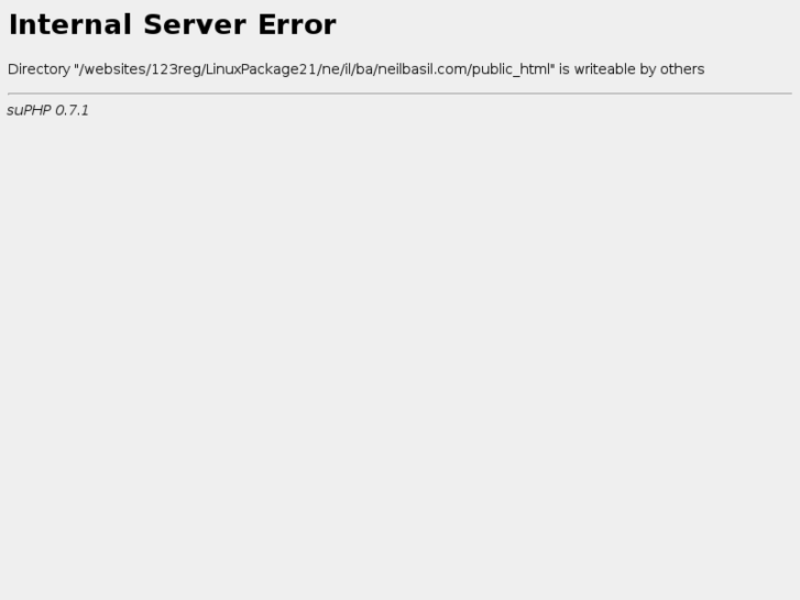 Server error 5