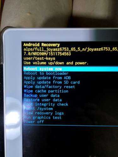 Android recovery adb