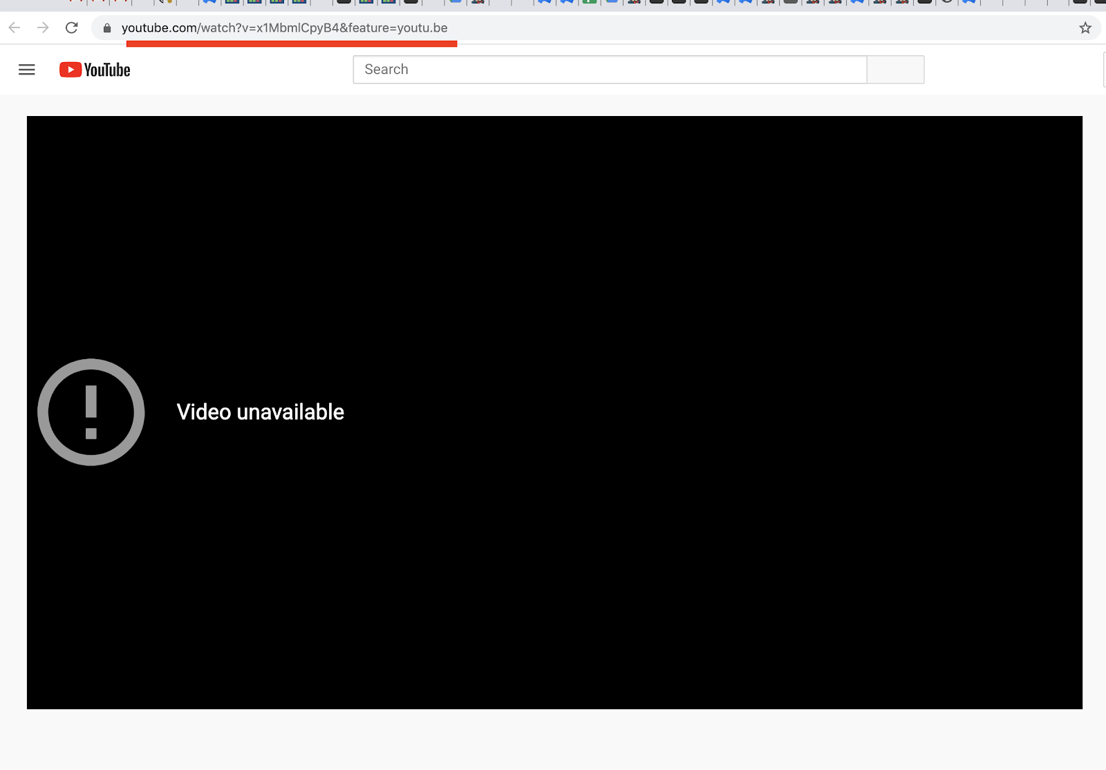 Почему видео заблокировано