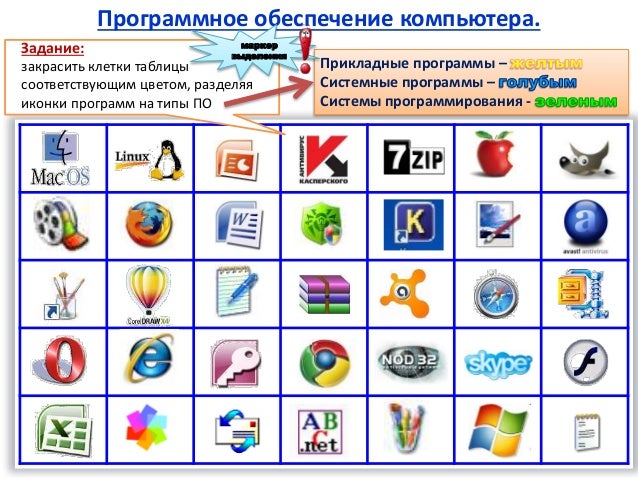 Компьютерные программы в картинках