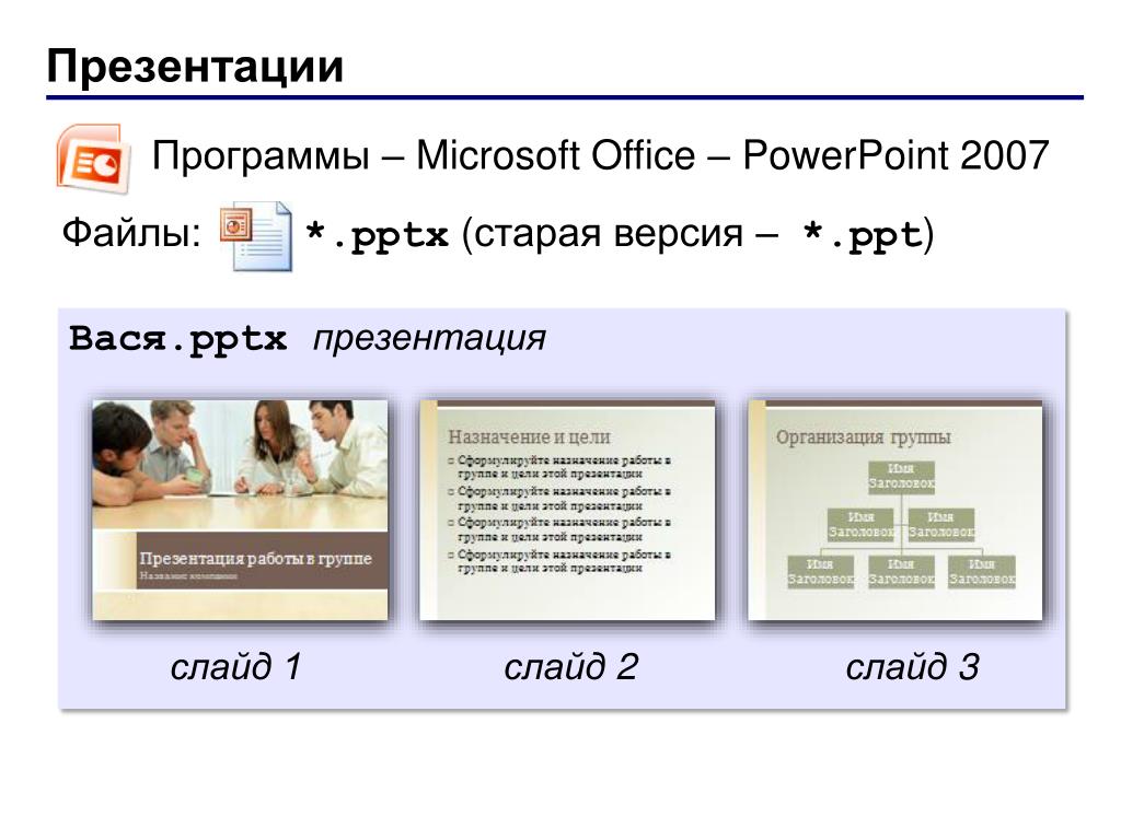 Файл ppt чем открыть