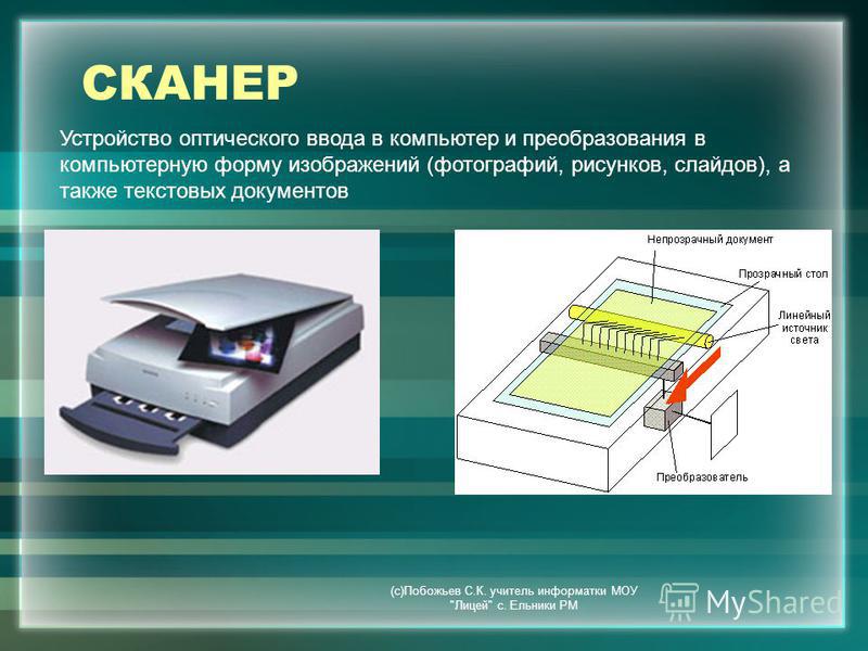 Покажи сканер. Устройство сканера. Сканирующее устройство. Сканер устройство ввода. Сканер устройство вывода.