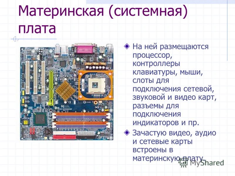 Сетевая карта материнская карта