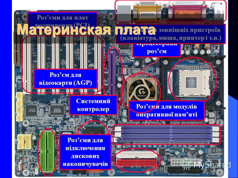 Какие видеовыходы бывают на материнской плате