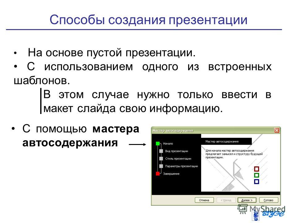 Сайт для создания презентаций