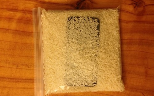 Пакет с рисом