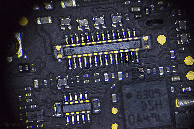 Поврежденный коннектор