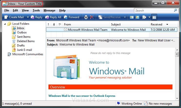 Windows mail. Почта виндовс. Почта Windows 7. Почта Windows Vista.