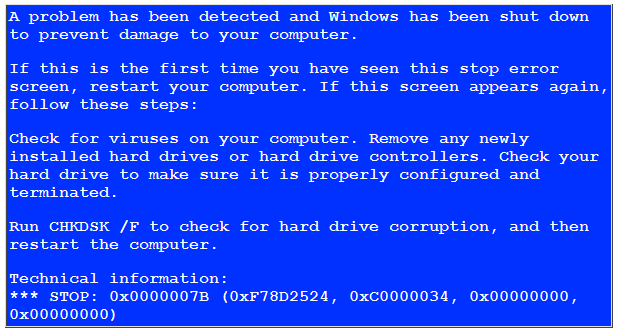 Error code 0x8000ffff. Ошибка виндовс 7 синий экран смерти. Синий экран ошибка 0x0000007b. Синий экран смерти 0000007b. Синий экран смерти Windows 7 0x0000007b.