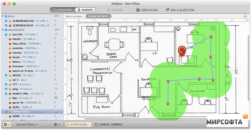 Нетспо. Моделирование покрытия WIFI. Карта покрытия WIFI В квартире. Расчет покрытия WIFI. NETSPOT.