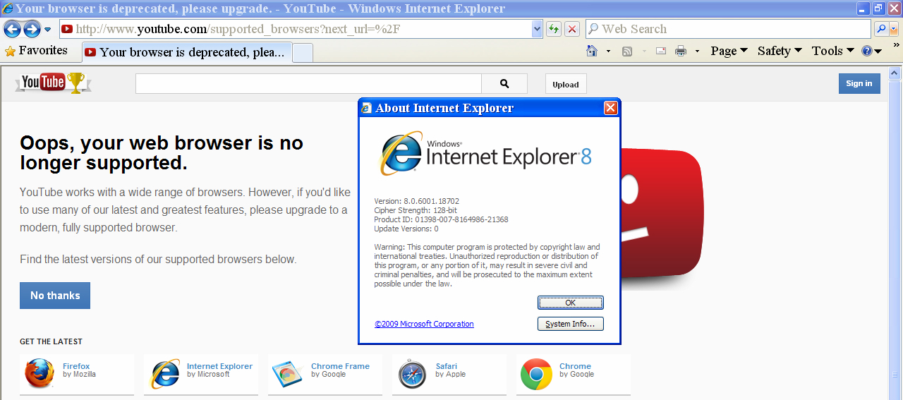 Please upgrade. Internet Explorer видео. Internet Explorer 6 youtube. Ютуб для Internet Explorer. Youtube Internet Explorer 7.