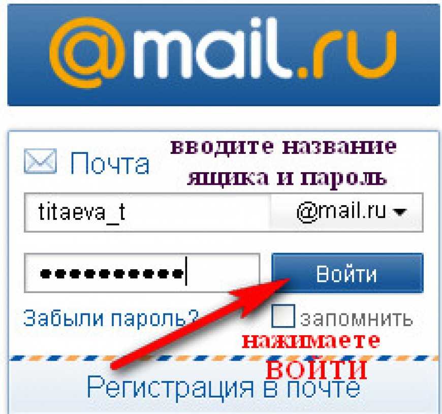 Почтовый адрес mail