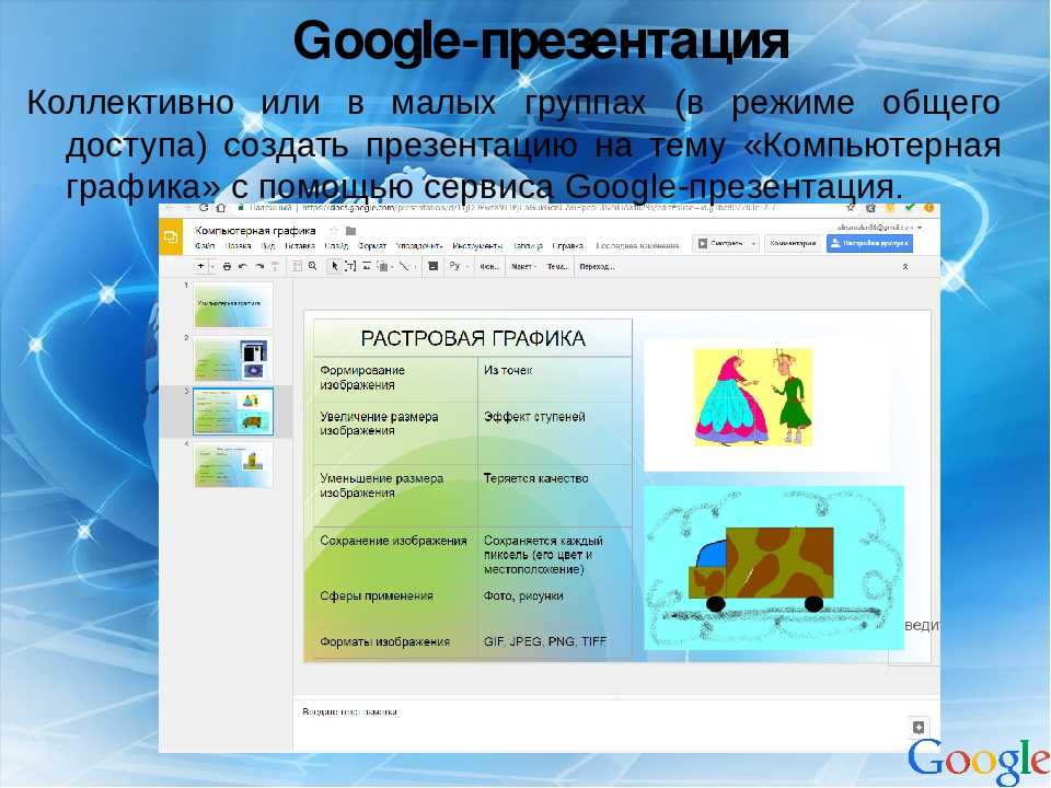 Google presentation