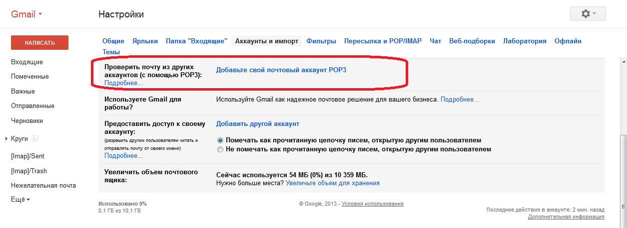 Что значит gmail