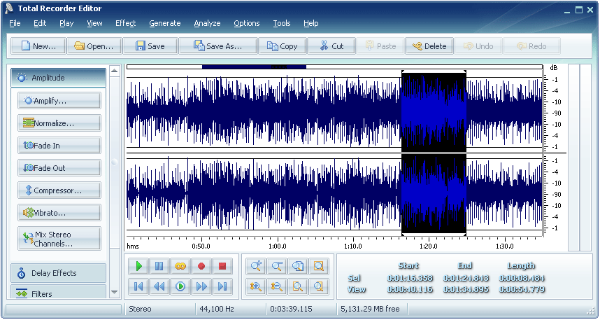 Программа для определения звука