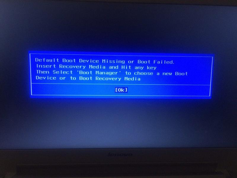 Default boot device missing of boot failed. Ошибка при включении ноутбука. При включении ноутбука выскакивает ошибка. Синяя табличка при включении ноутбука. При включении ноутбука сбой.