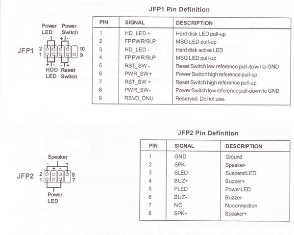 Jfp1 схема подключения