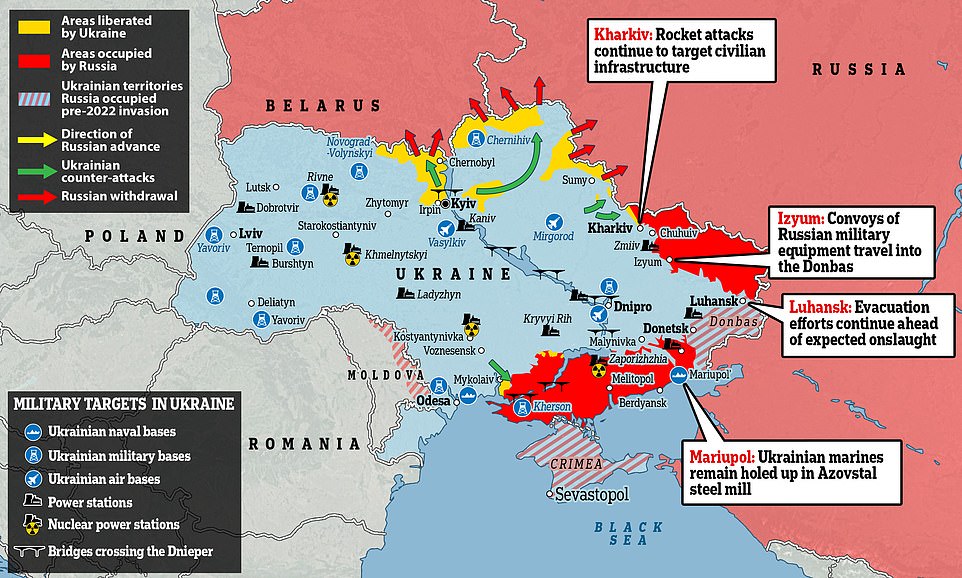 Захват россии карта