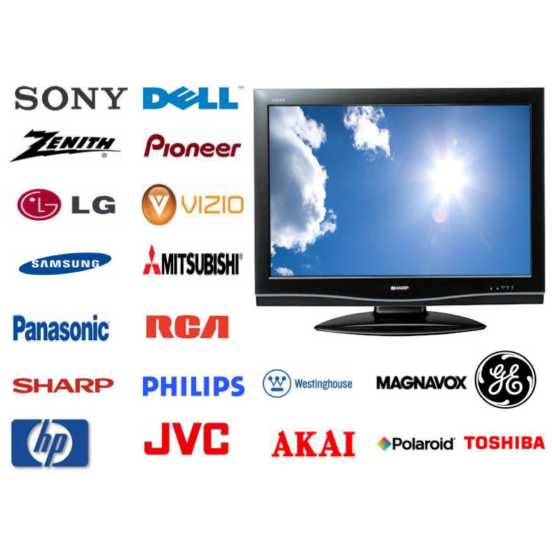 Хорошие марки телевизоров 2024. Фирмы телевизоров. Название телевизоров. Эмблемы фирм телевизоров. Название фирм телевизоров.