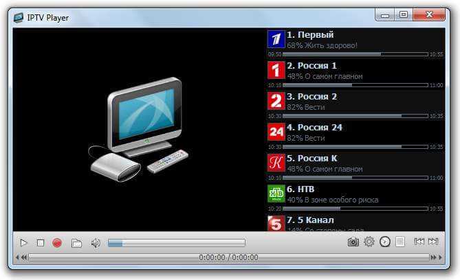 Какой iptv плеер лучше. Программы для IPTV на компьютере. ИПТВ плеер для компьютера. Myradio24 Player.