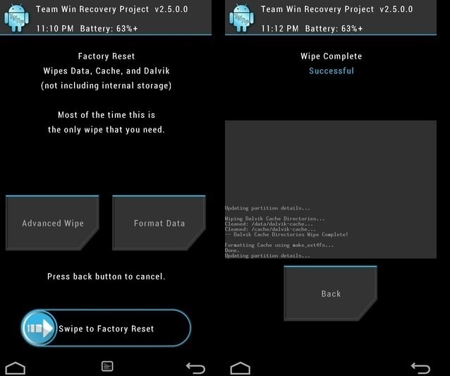 Twrp без пк. Сброс настроек в TWRP рекавери. TWRP Recovery как выглядит. Format data в рекавери что это. Как удалить TWRP.