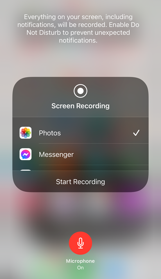 Запись экрана какие кнопки