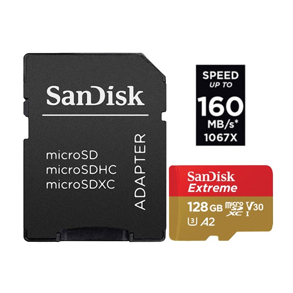 Microsd карта 128 гб. САНДИСК 128 ГБ микро СД. Карта памяти SANDISK 128gb. SANDISK extreme MICROSDXC class 10 UHS class 3 v30 a2 160mb/s 128gb + SD Adapter. SANDISK карта extreme MICROSD 128gb.