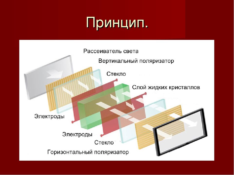 Функциональная схема жк монитора