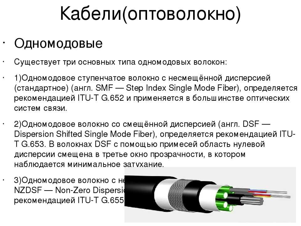 Какой тип кабеля показан на рисунке