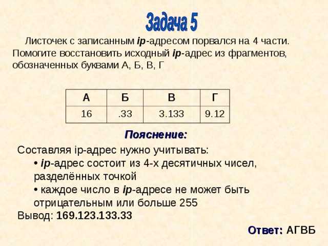 Запишите последовательность букв соответствующую