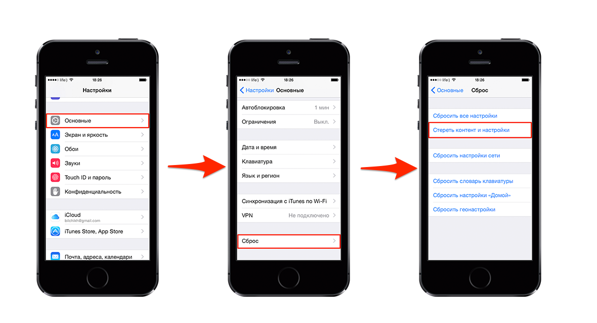 Как стереть айфон. Стереть айфон. Удалить все данные с айфона. Очистка айфона полностью.