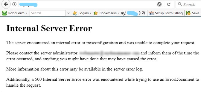 Server error 5