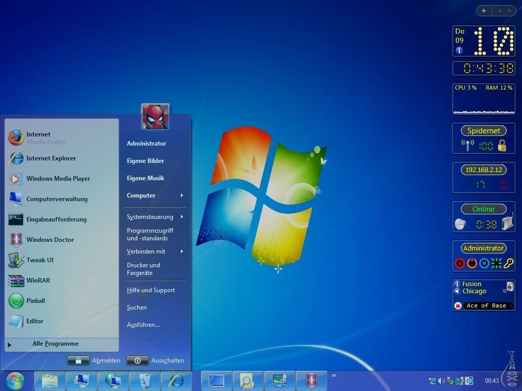 Windows xp seven