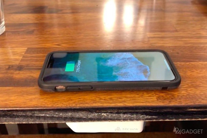 Беспроводное зарядное устройство, скрытое от глаз (7 фото + видео)