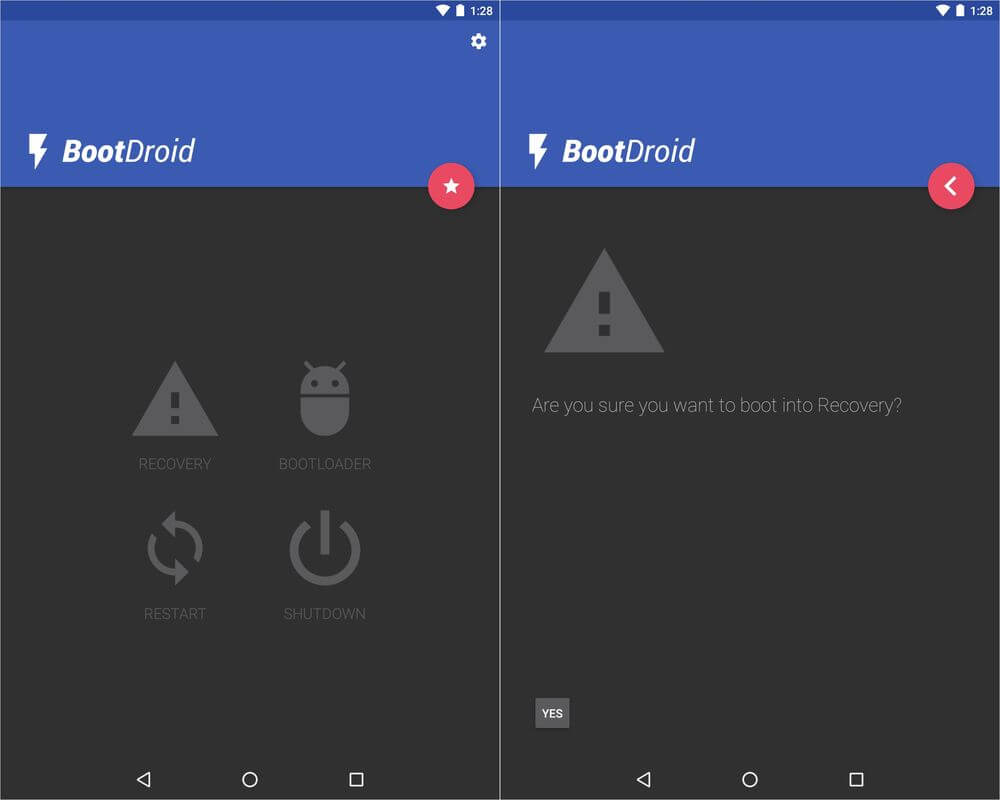 приложение boot droid