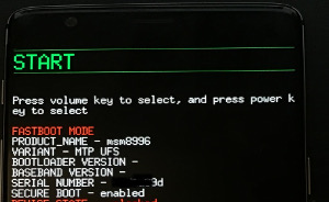 Oneplus fastboot mode