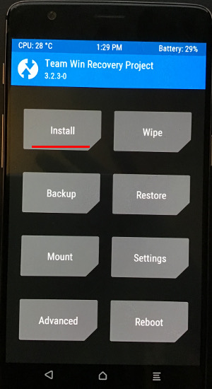 Oneplus TWRP