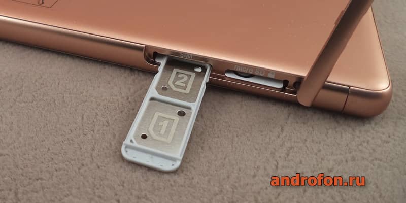 Телефон не видит сим карту Установка SIM.