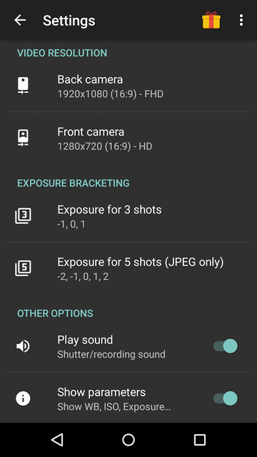 5 фото-приложений для Android, которые позволяют снимать в формате RAW - AZ Camera 